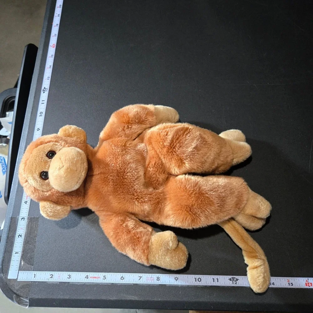 Vintage 1998 Ty Beanie Buddies Bongo the Monkey Plush Stuffed Animal 14
